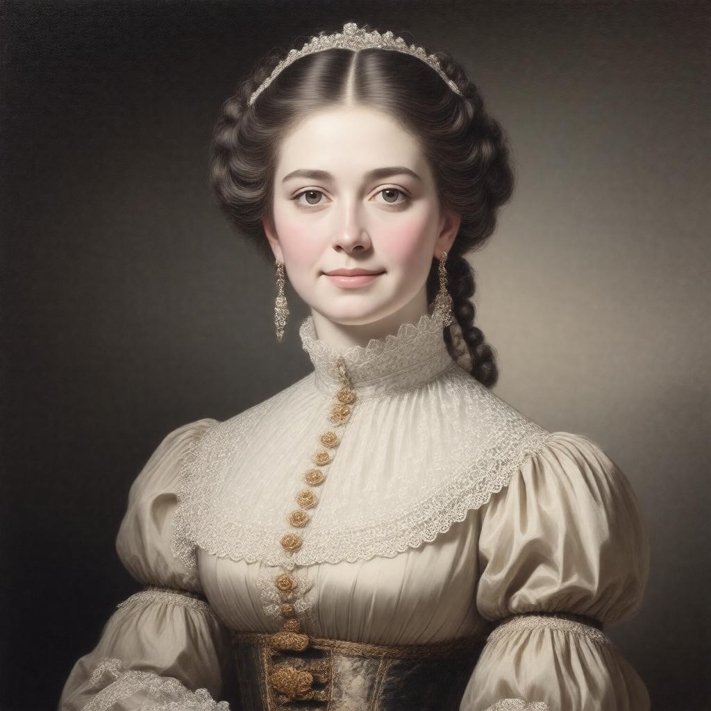 AI-created image of Eliza Hamilton Holly