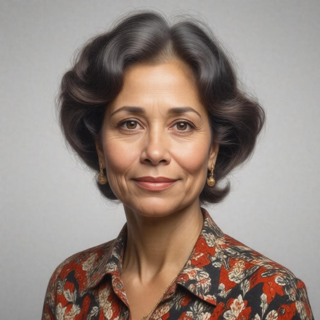 AI-created image of Elizabeth Alda