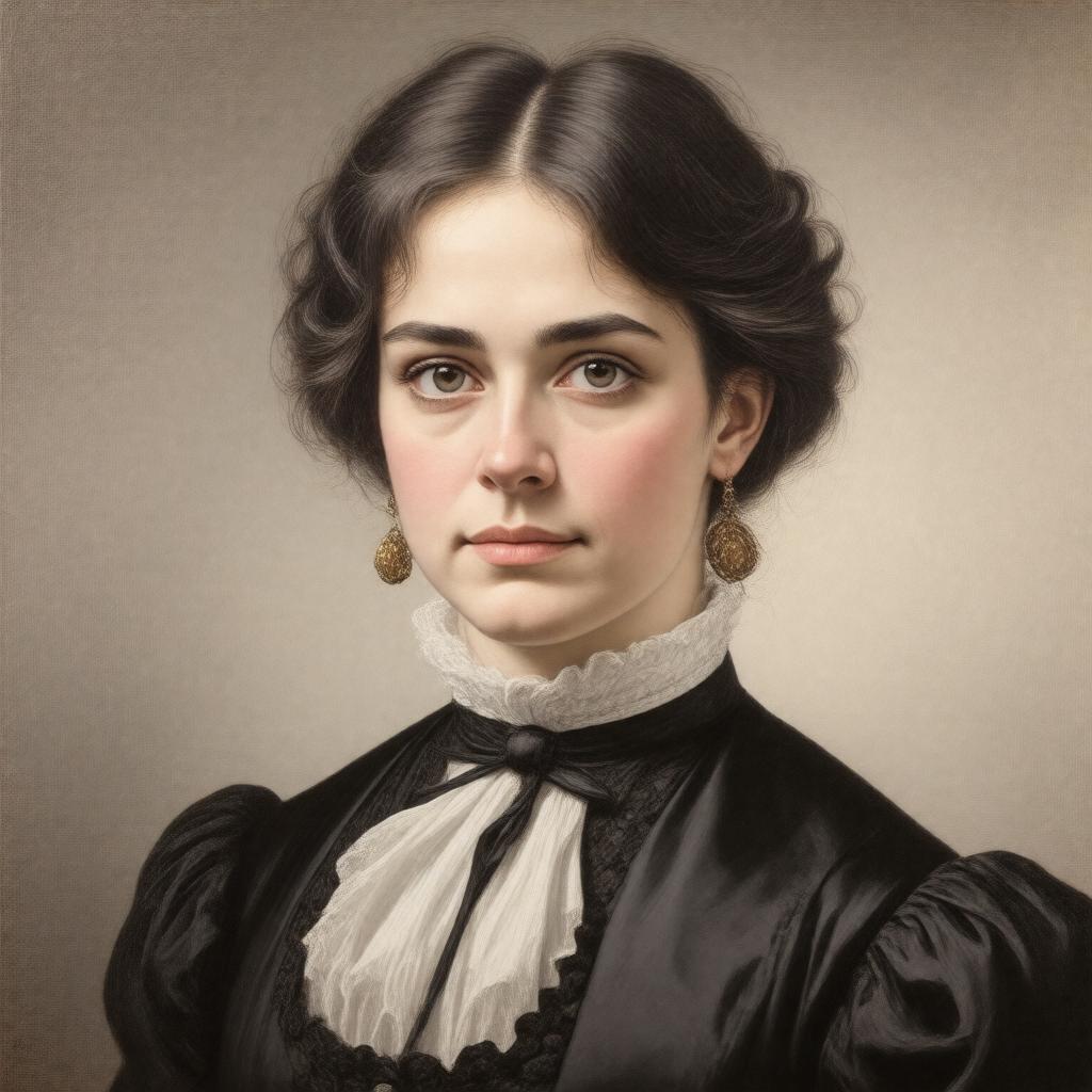 Click to view larger image AI-created image of Elizabeth Arnold Hopkins Poe