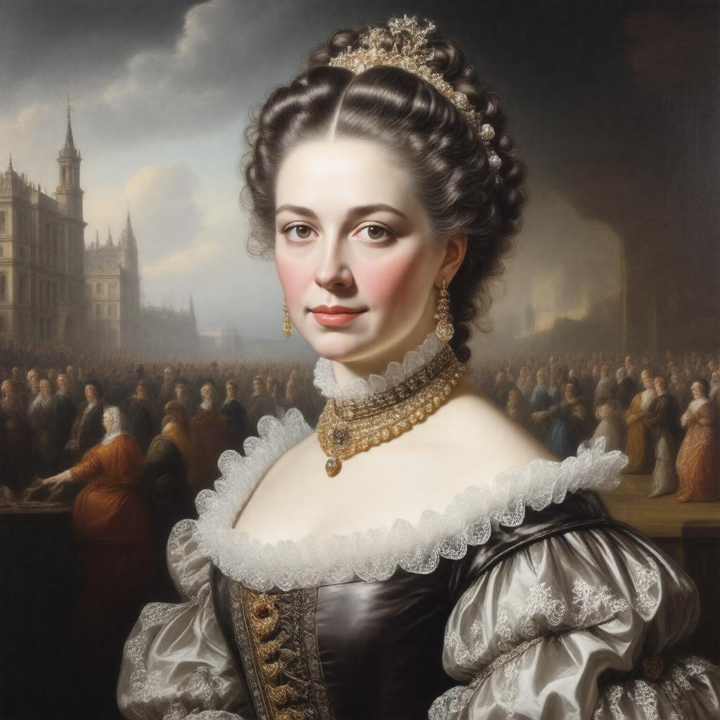 AI-created image of Elizabeth Billington