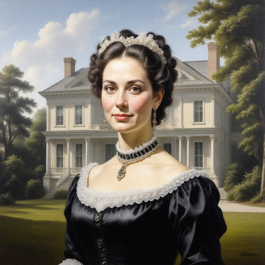 AI-created image of Elizabeth Blair