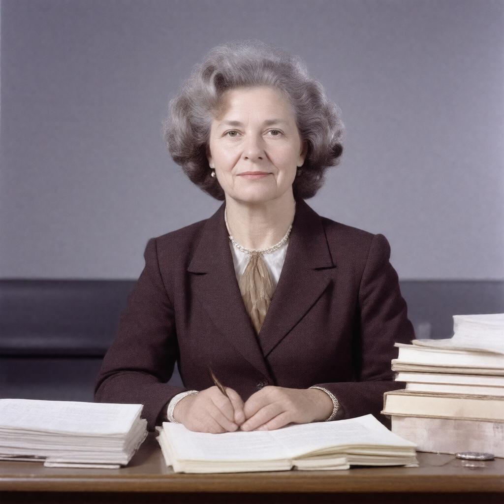 AI-created image of Elizabeth Brandeis Raushenbush