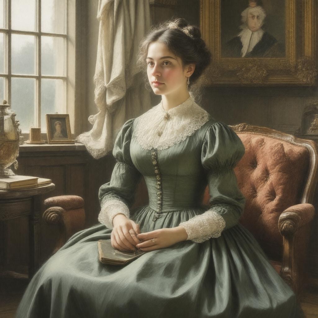 AI-created image of Elizabeth Branwell