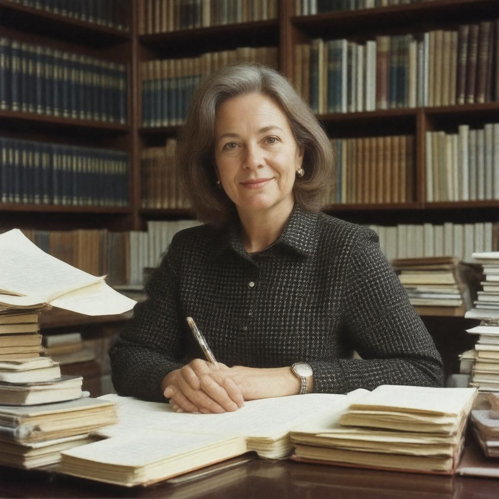 AI-created image of Elizabeth Bromley