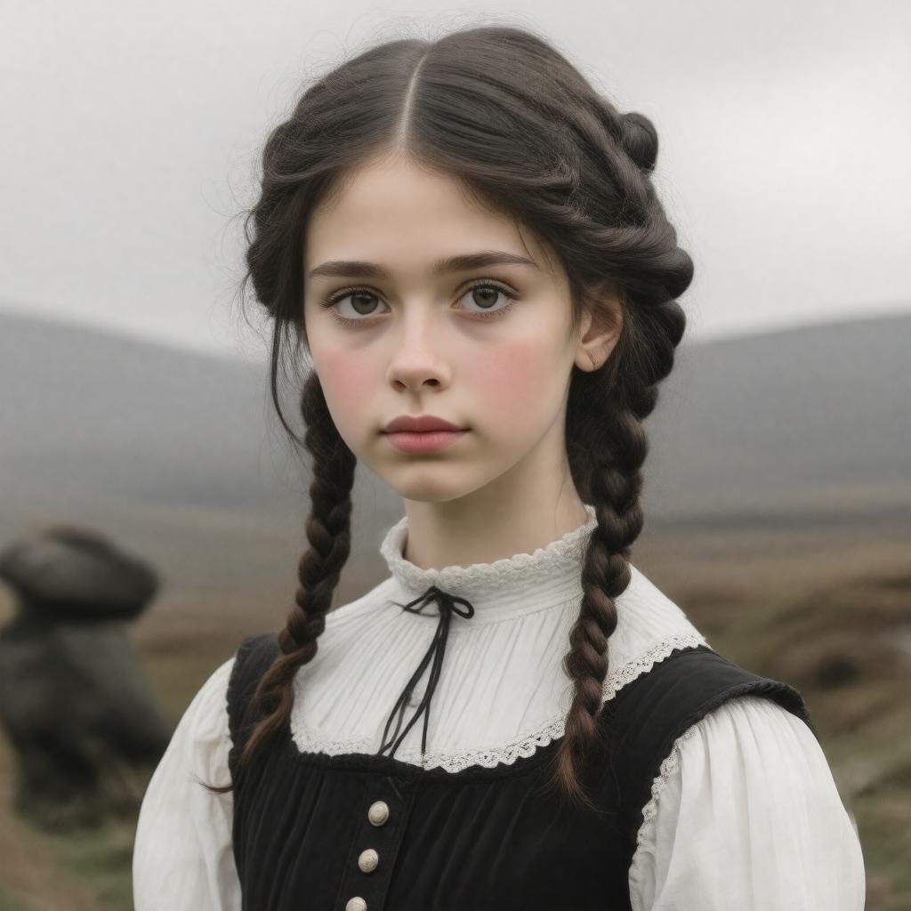 AI-created image of Elizabeth Brontë