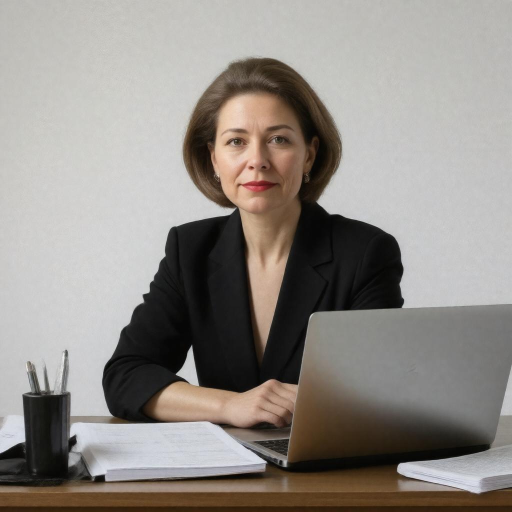 AI-created image of Elizabeth Bruenig