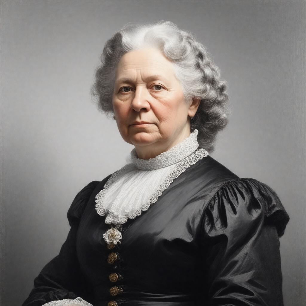 AI-created image of Elizabeth Cady Stanton