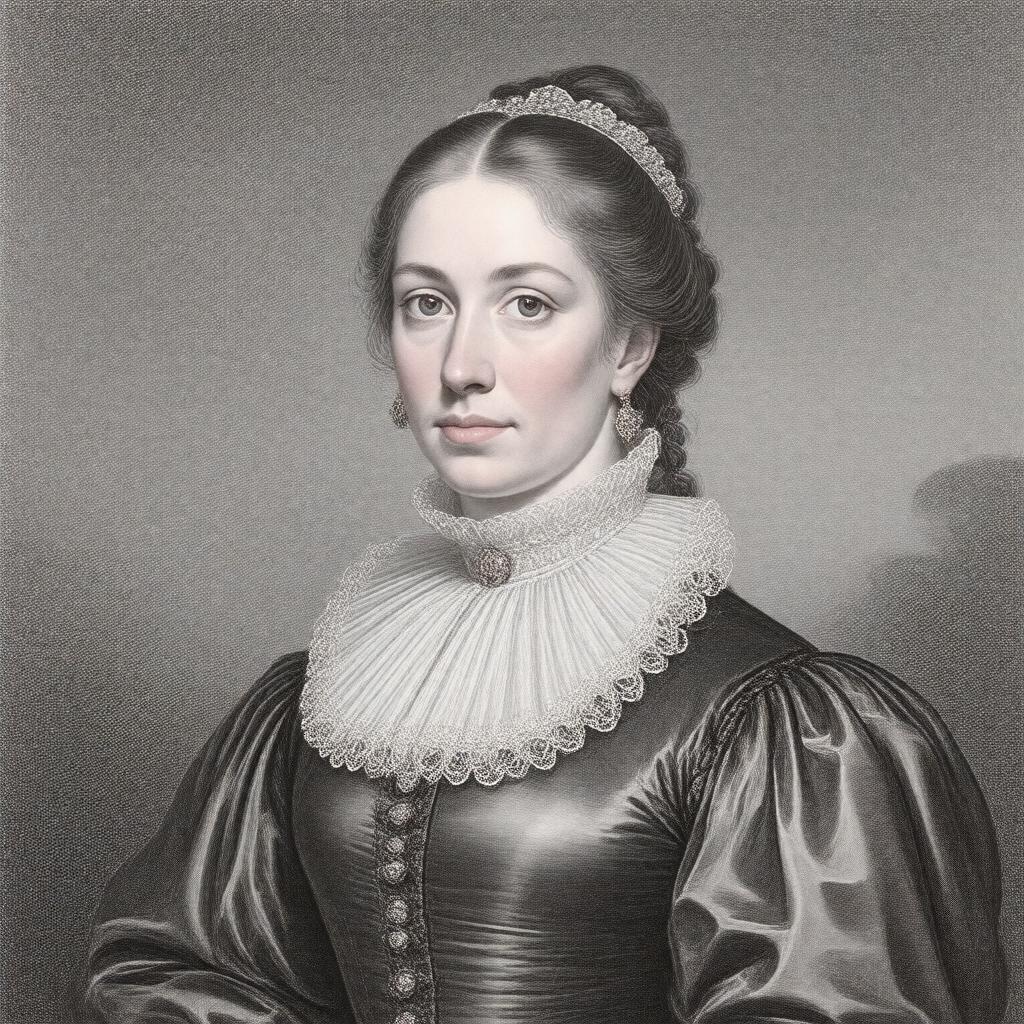 AI-created image of Elizabeth Checkley