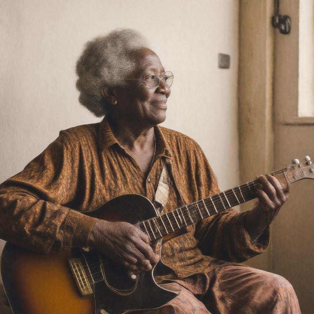 AI-created image of Elizabeth Cotten