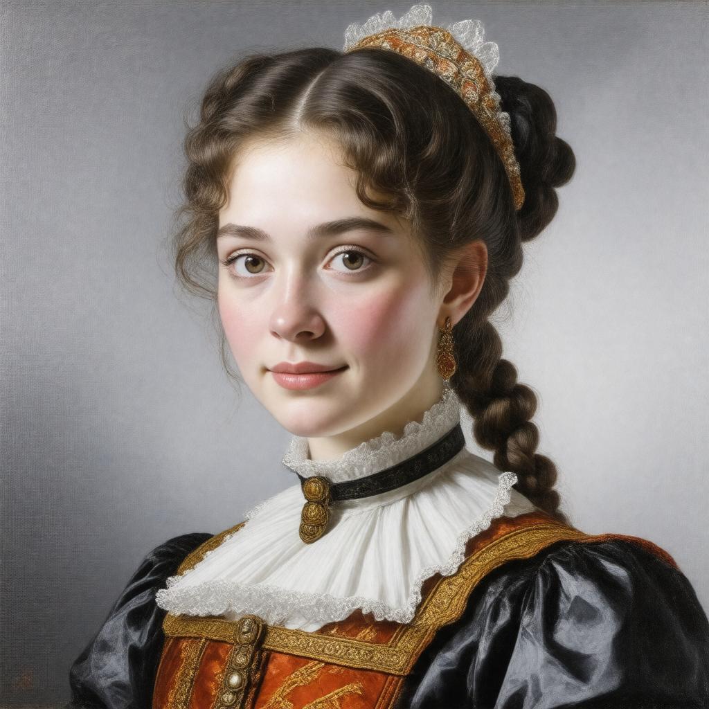 AI-created image of Elizabeth Dalrymple