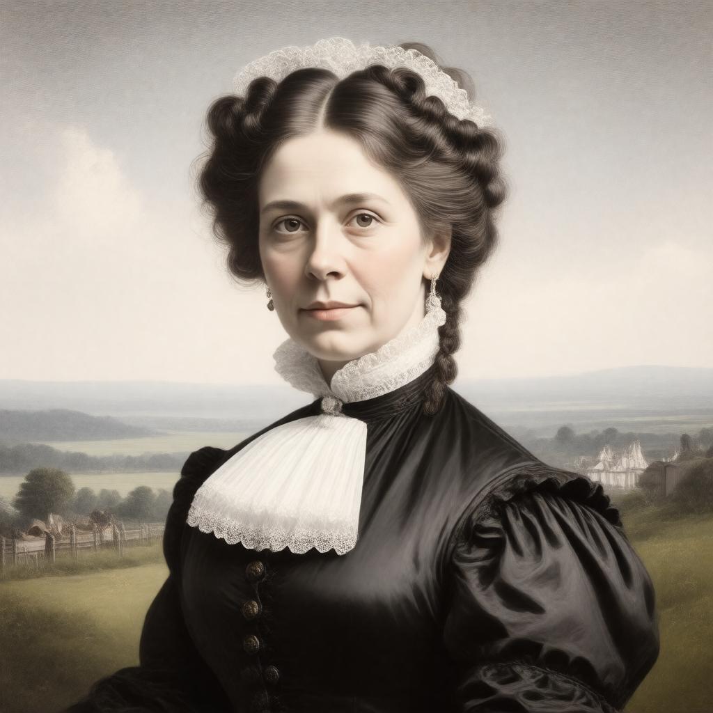 AI-created image of Elizabeth Dickens