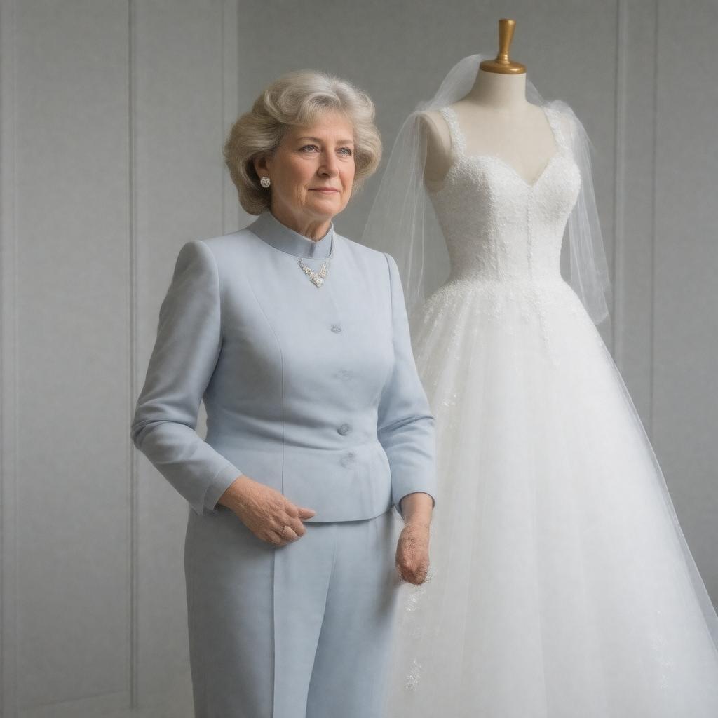 AI-created image of Elizabeth Emanuel