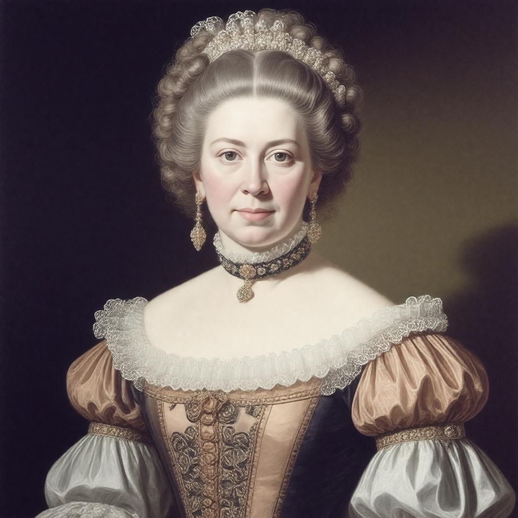 AI-created image of Elizabeth Erving