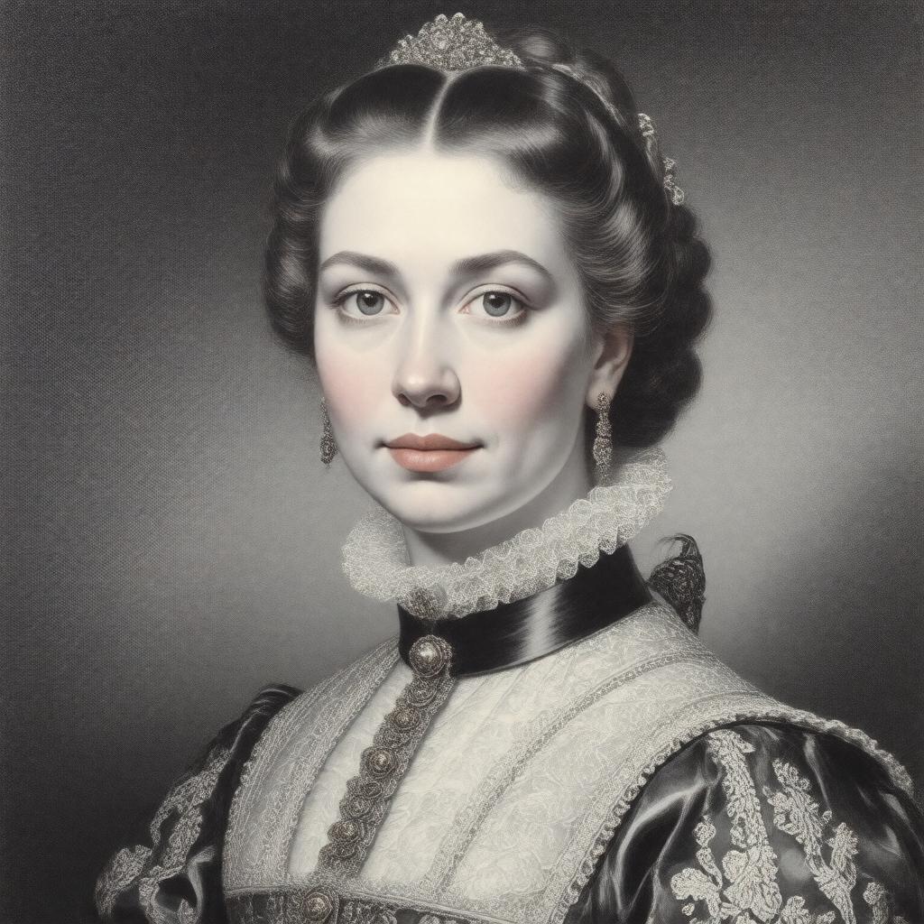 AI-created image of Elizabeth Hungerford Keate Macie