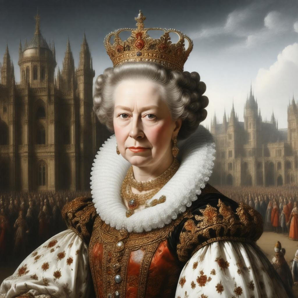 AI-created image of Elizabeth I