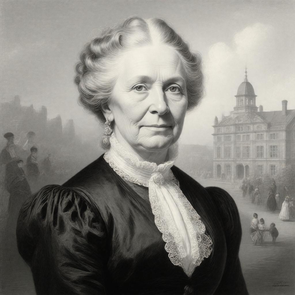 AI-created image of Elizabeth Jesser Reid