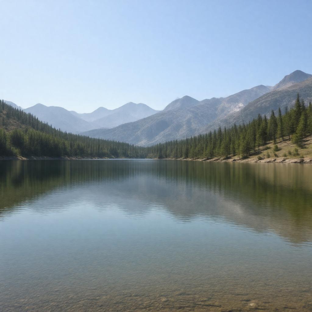 AI-created image of Elizabeth Lake