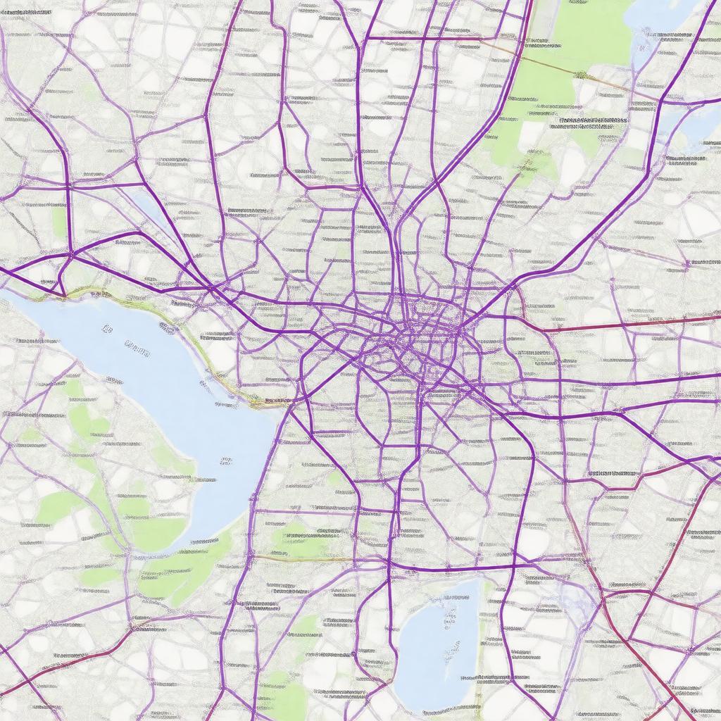 AI-created image of Elizabeth Line