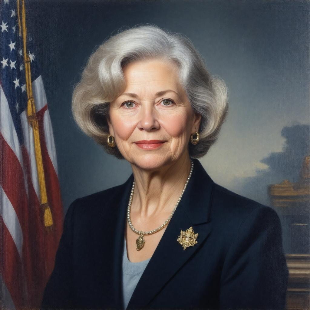 AI-created image of Elizabeth MacLeod Walls