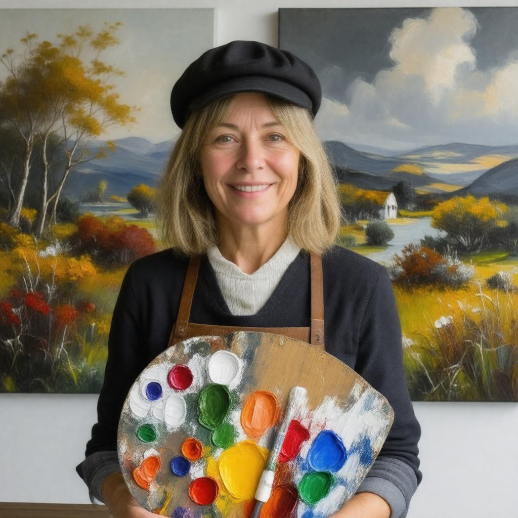 Click to view larger image AI-created image of Elizabeth Magill