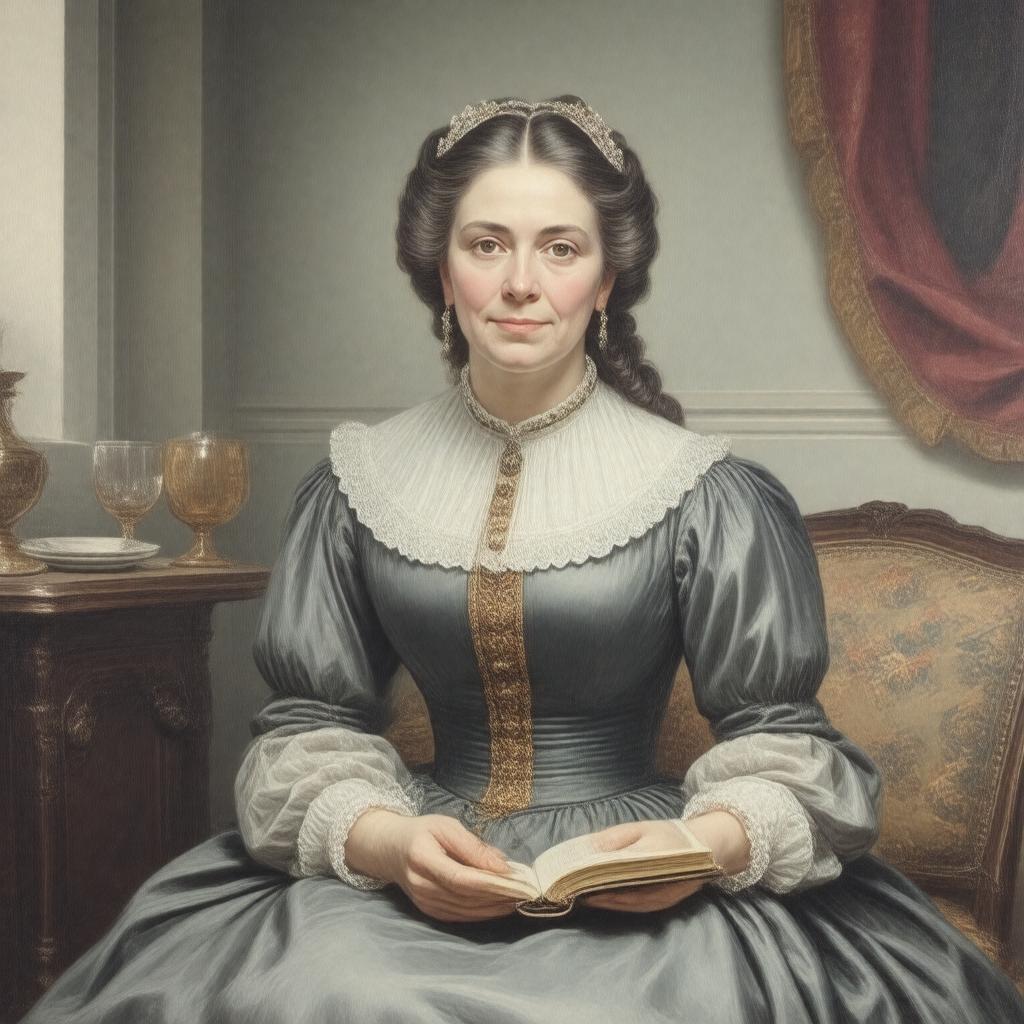 AI-created image of Elizabeth Minshull