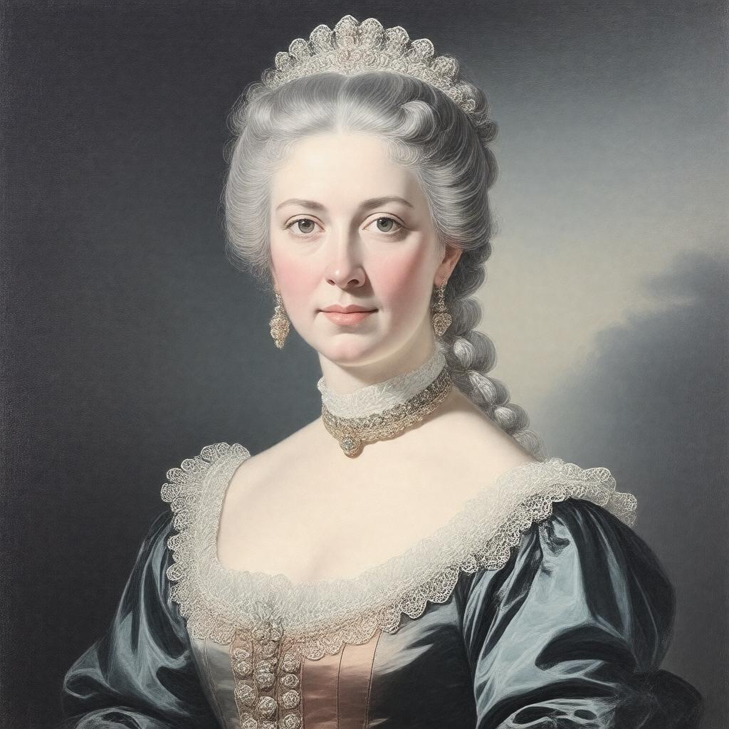 AI-created image of Elizabeth Parke Custis