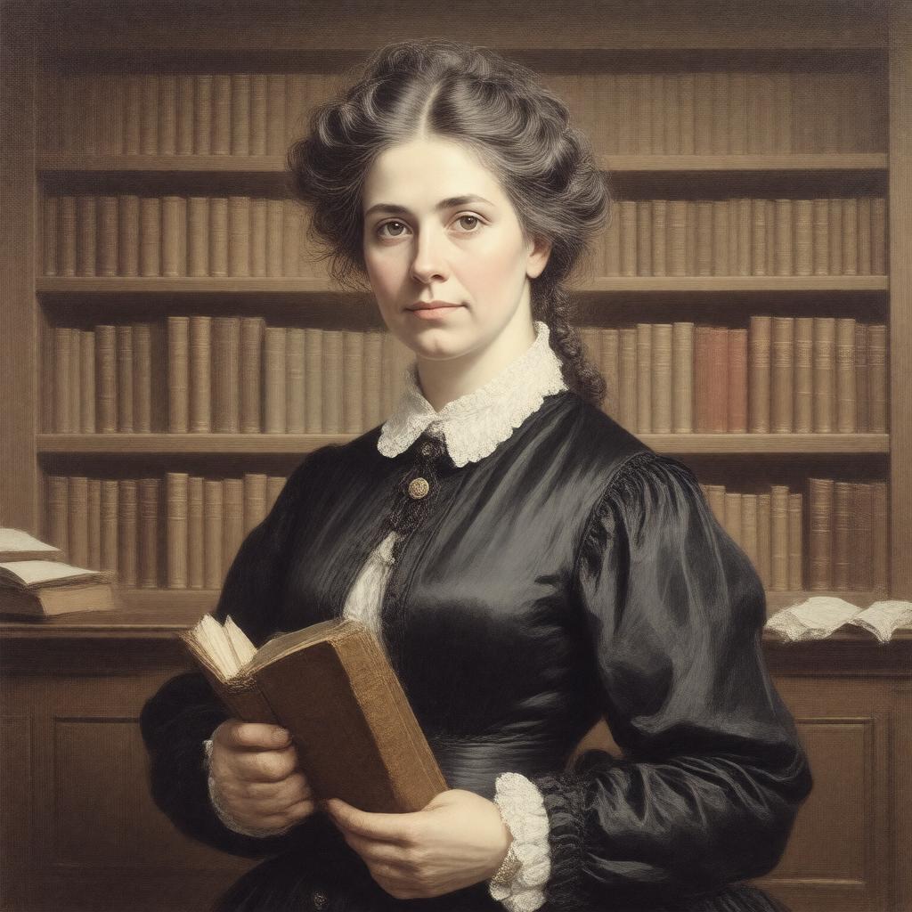 AI-created image of Elizabeth Peabody