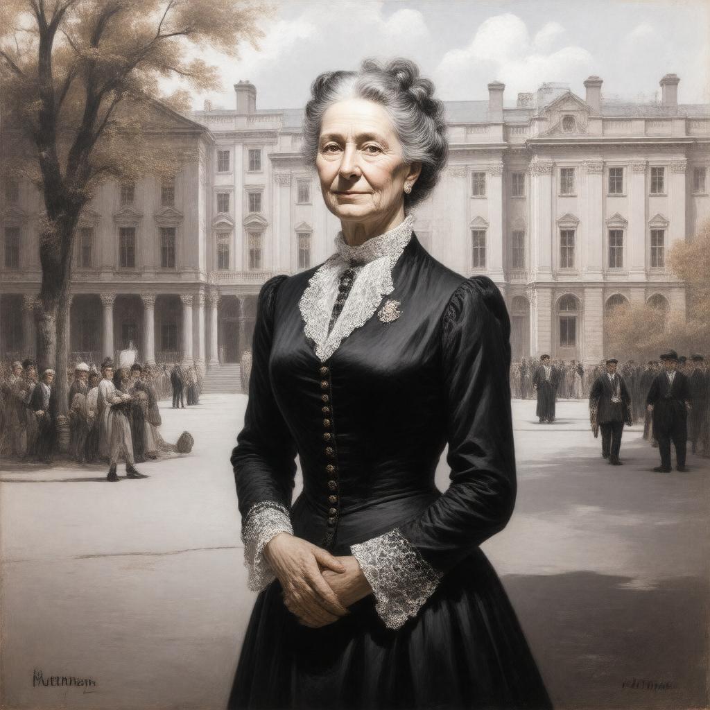 Click to view larger image AI-created image of Elizabeth Porter Putnam