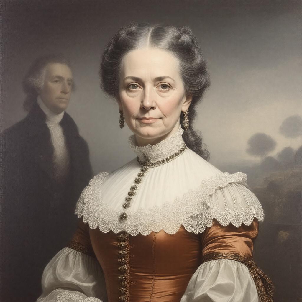 AI-created image of Elizabeth Schuyler Hamilton