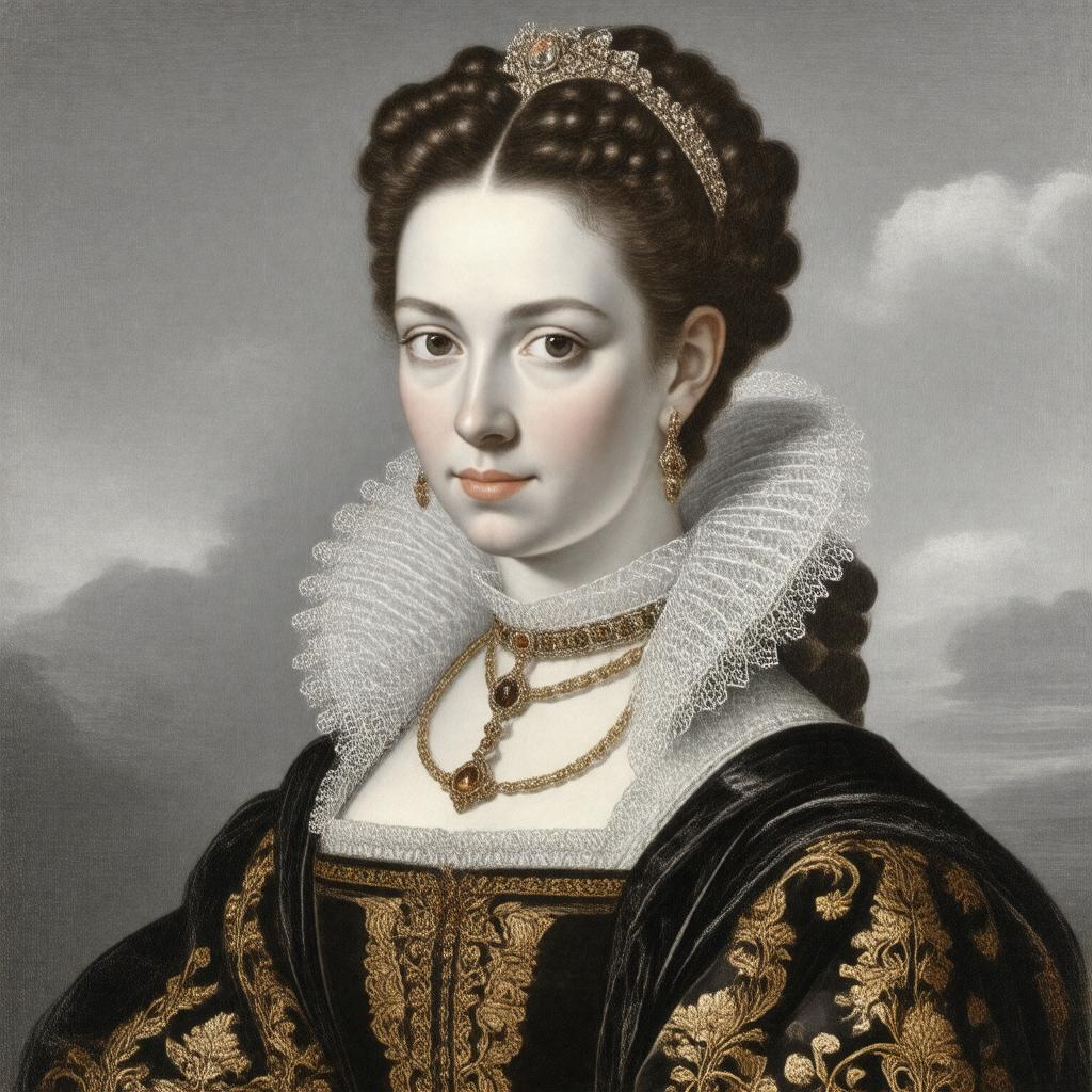 AI-created image of Elizabeth Sidney