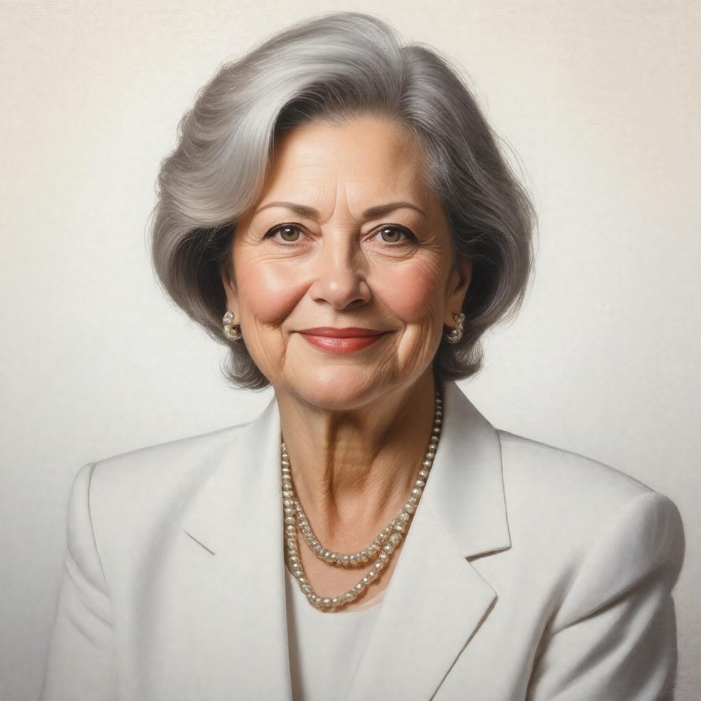 AI-created image of Elizabeth Soros