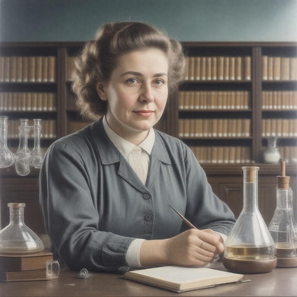 AI-created image of Elizabeth Stafford Hirschfelder