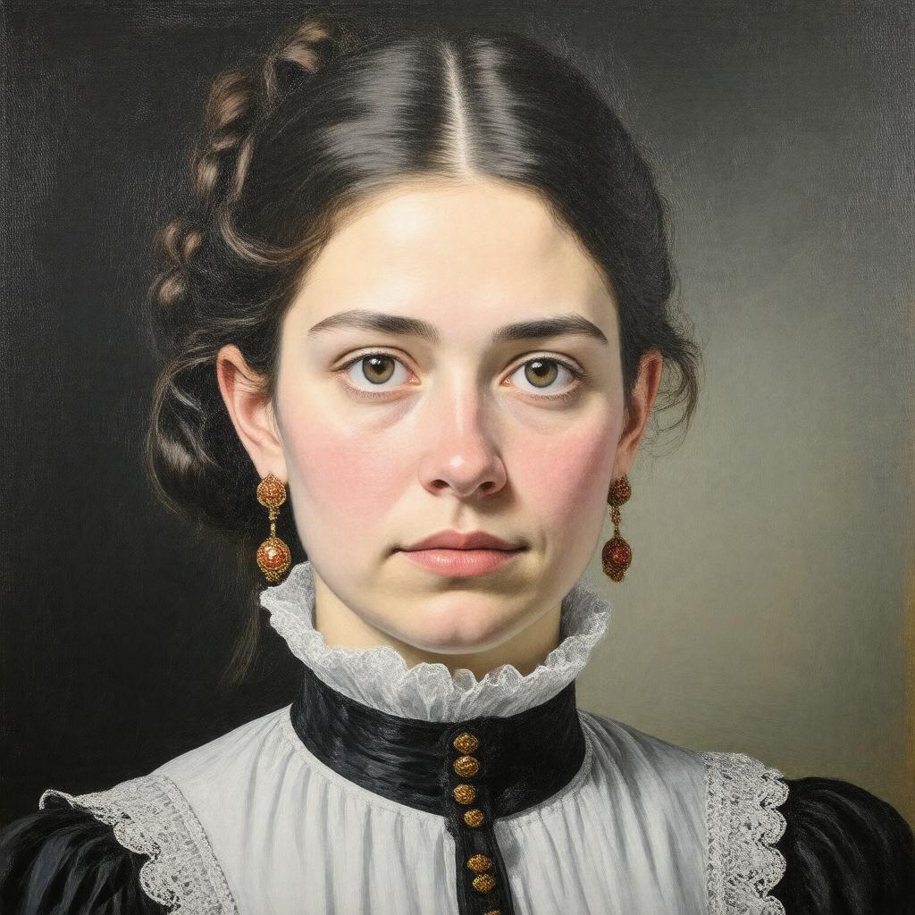 AI-created image of Elizabeth Strong Hale