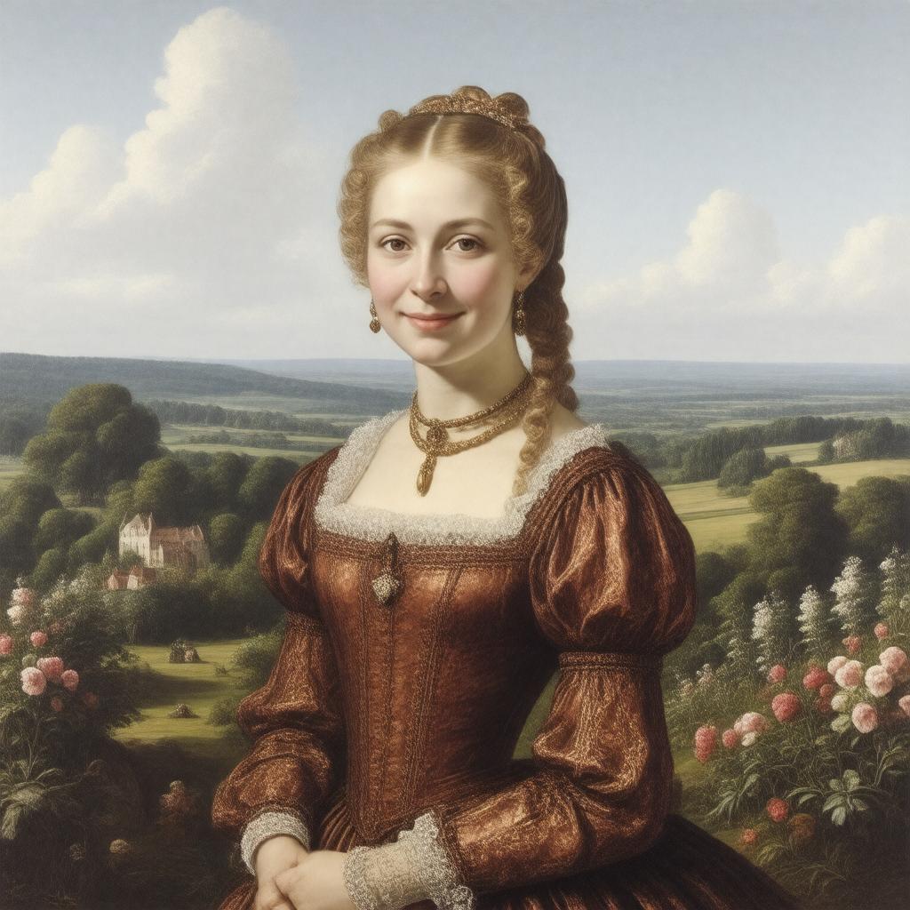 Click to view larger image AI-created image of Elizabeth Sydenham