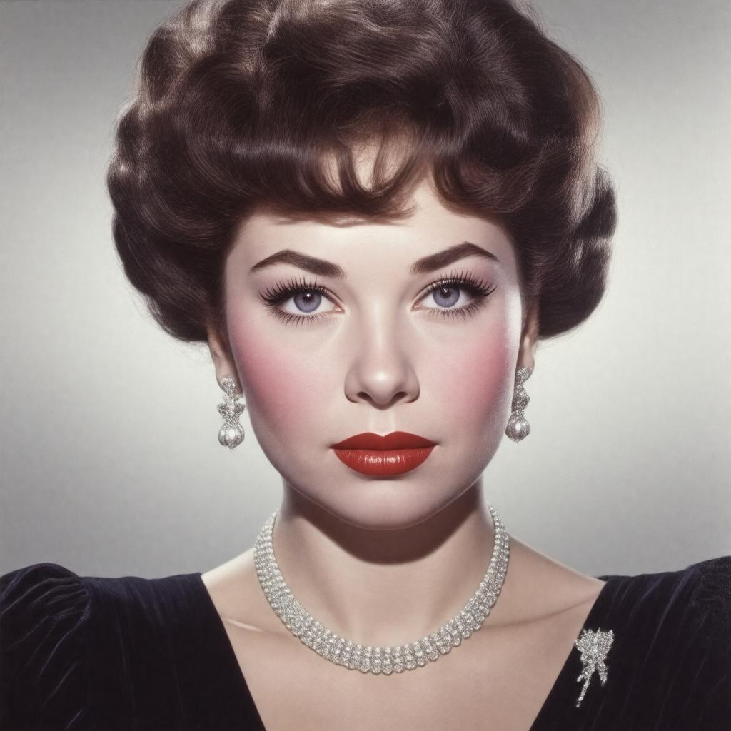 AI-created image of Elizabeth Taylor