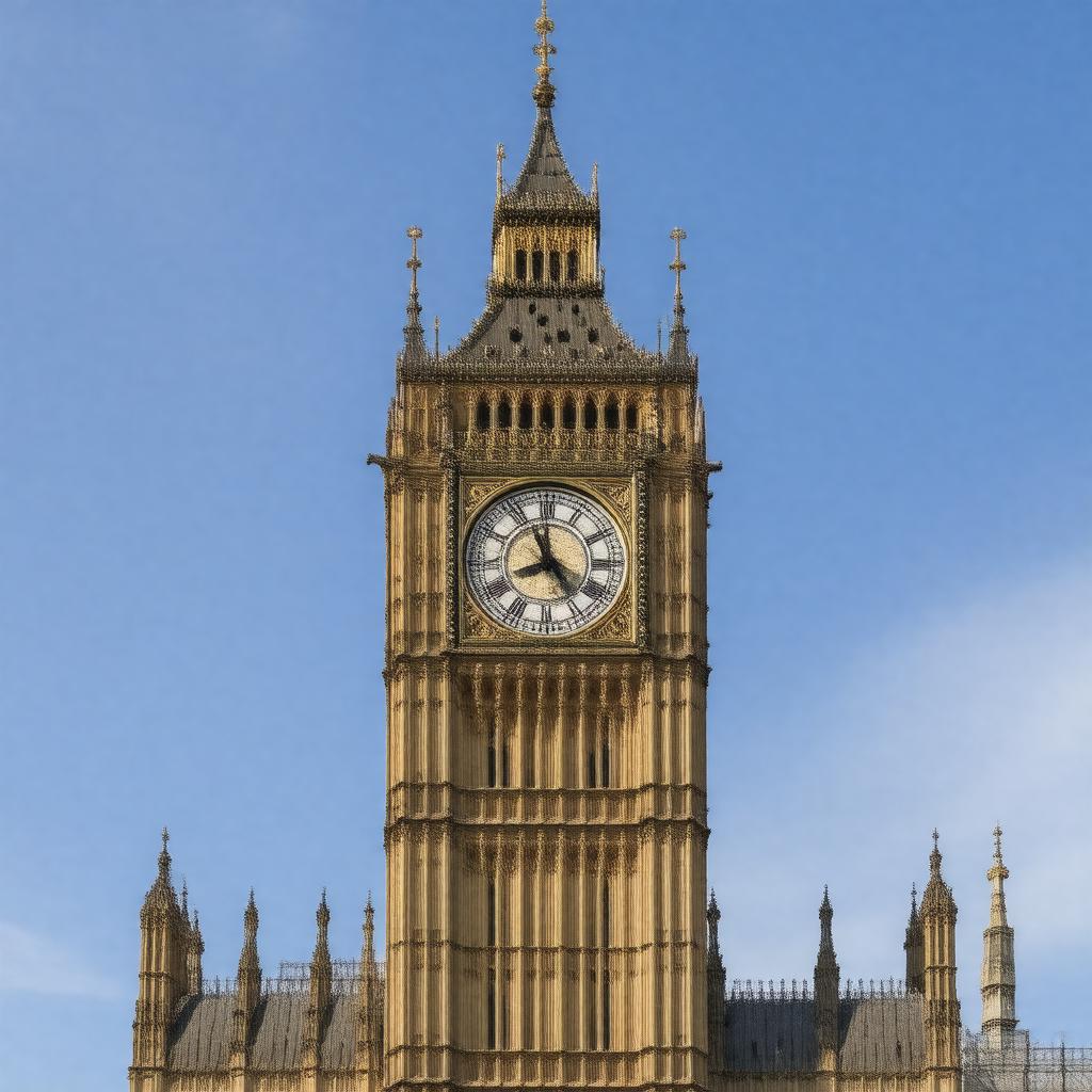 AI-created image of Elizabeth Tower