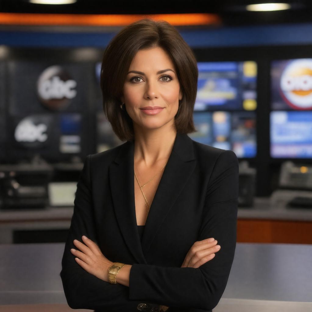 AI-created image of Elizabeth Vargas