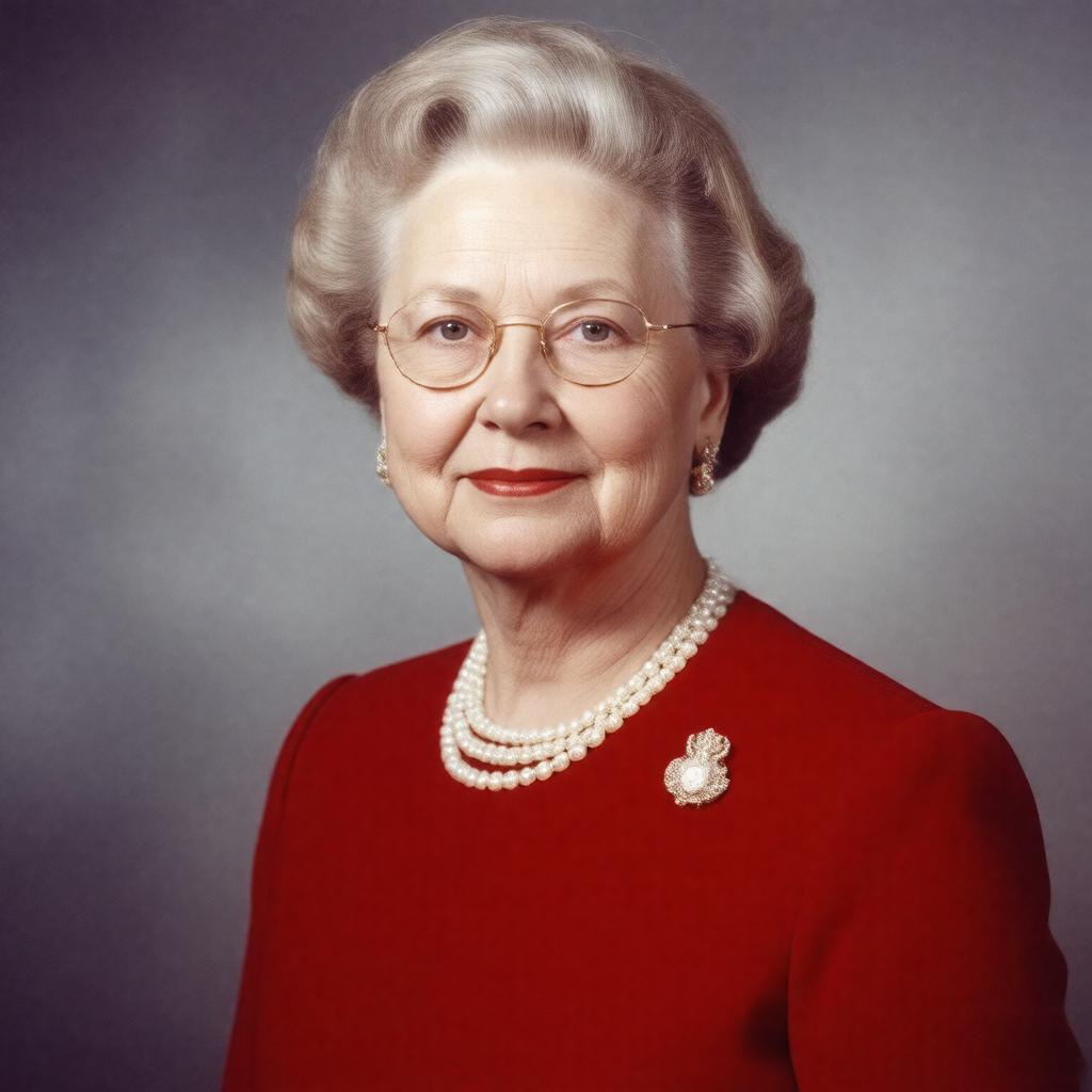 AI-created image of Elizabeth Virginia Wallace Truman