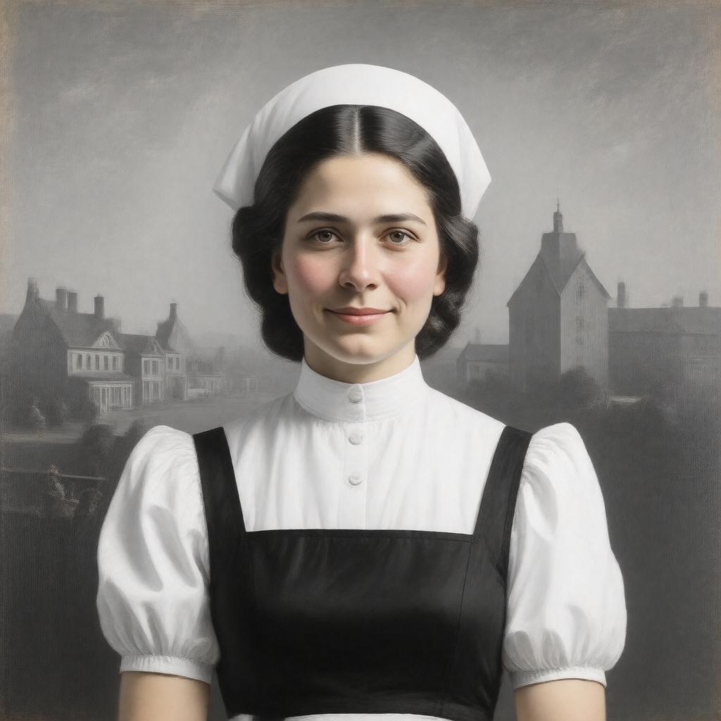 AI-created image of Elizabeth Wells