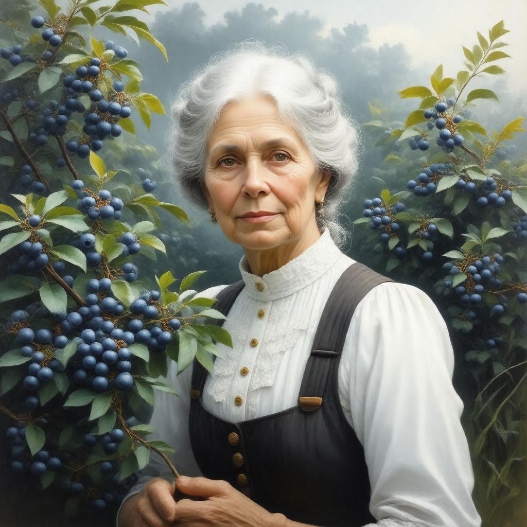 AI-created image of Elizabeth White