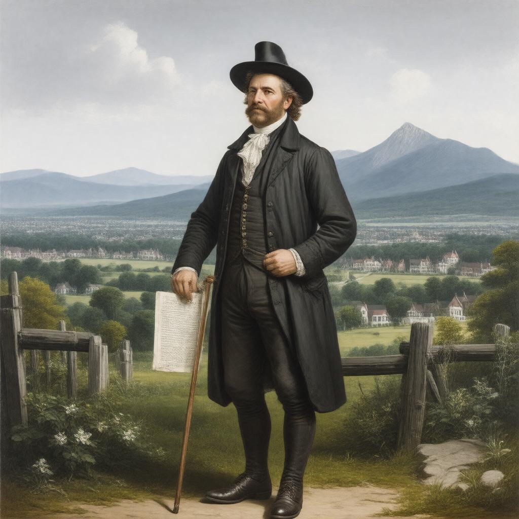 AI-created image of Elizur Holyoke