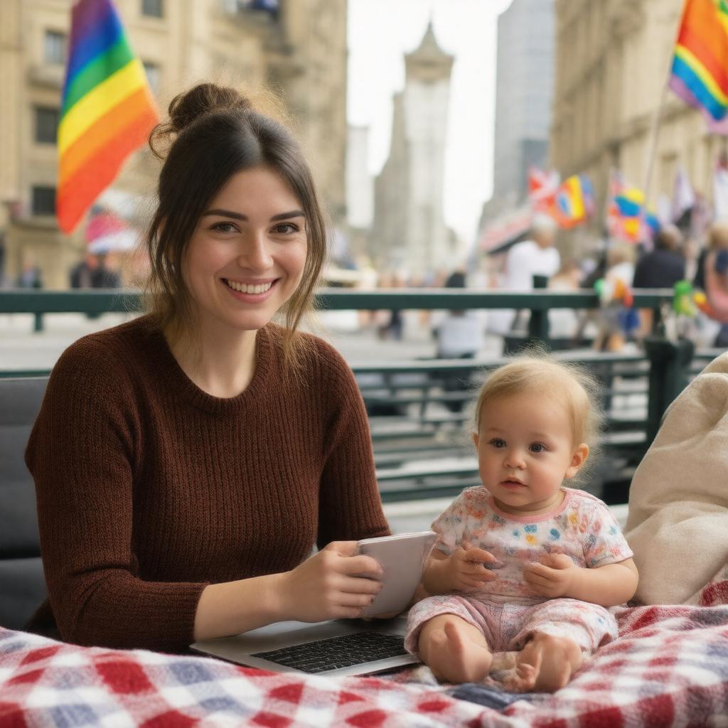 Click to view larger image AI-created image of Ella Baig