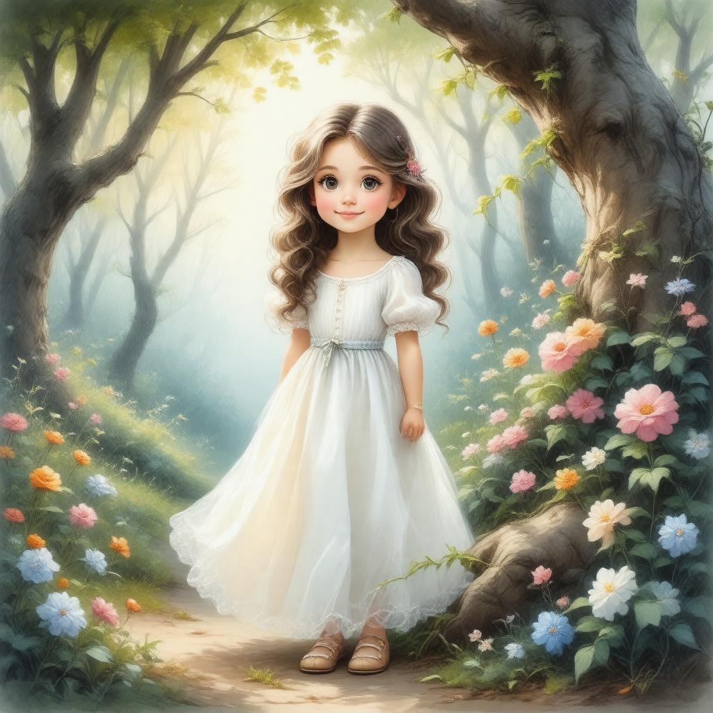 Click to view larger image AI-created image of Ella Enchanted