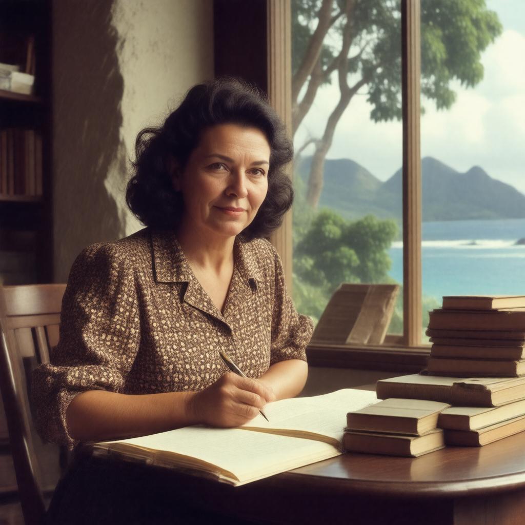 AI-created image of Ella Gwendolen Rees Williams