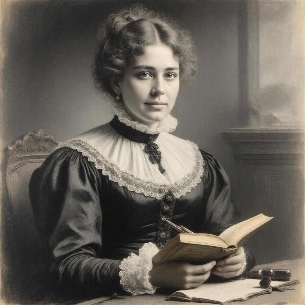 Click to view larger image AI-created image of Ellen Augusta d'Este