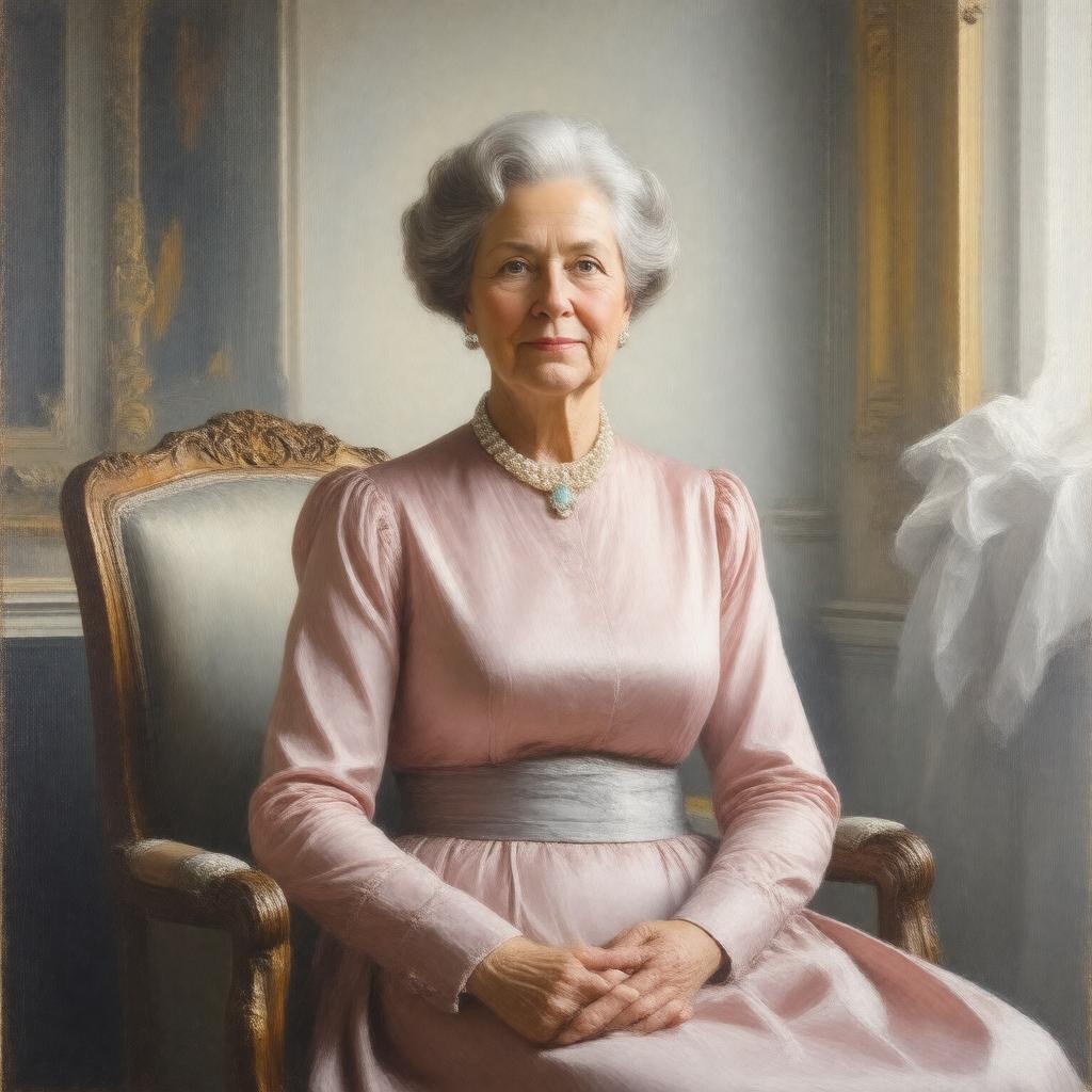 AI-created image of Ellen Axson Wilson