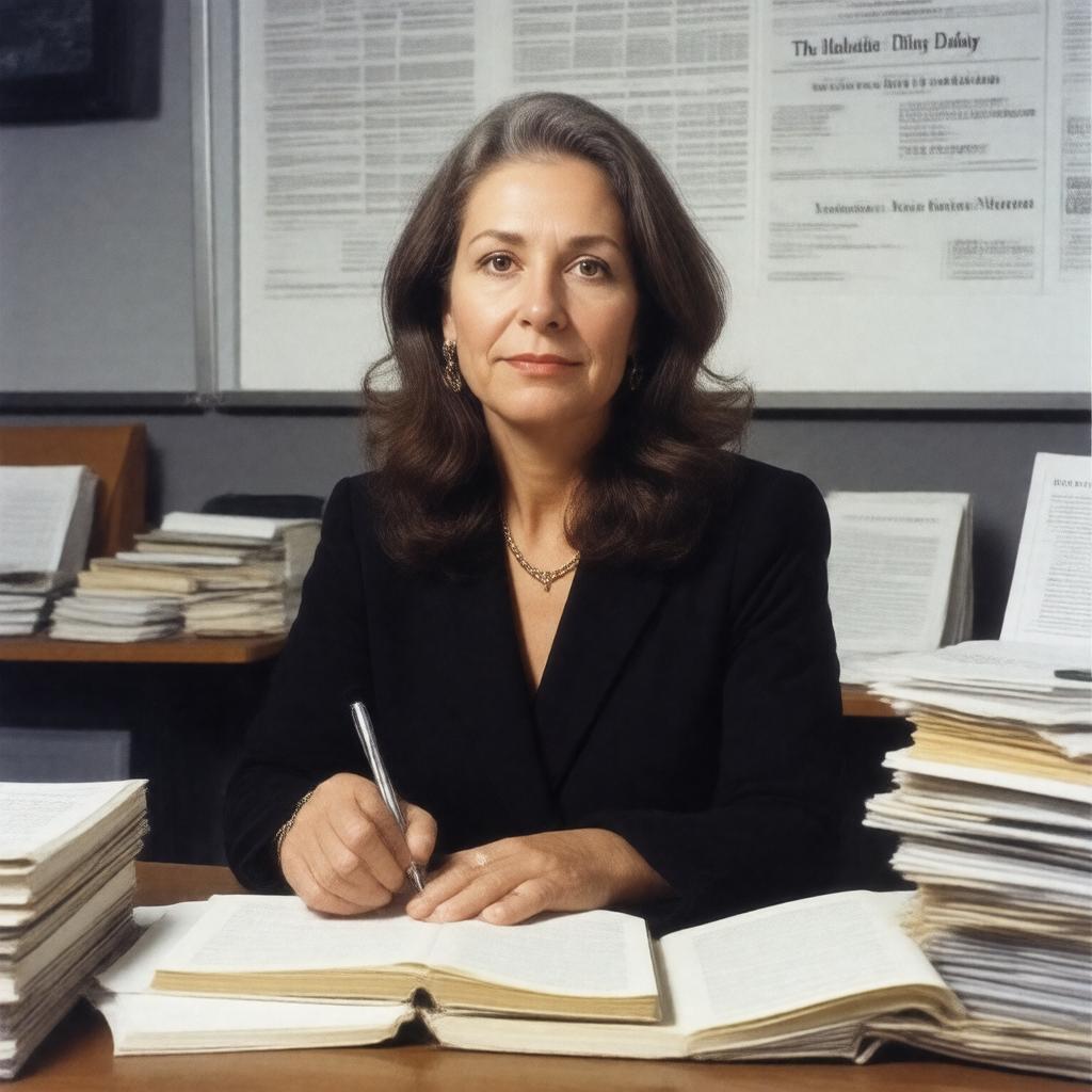 AI-created image of Ellen Gray