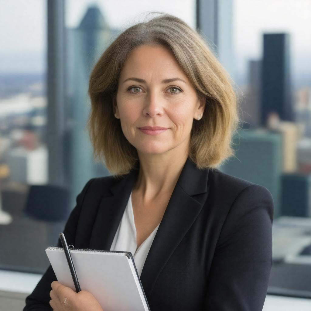 AI-created image of Ellen Milligan