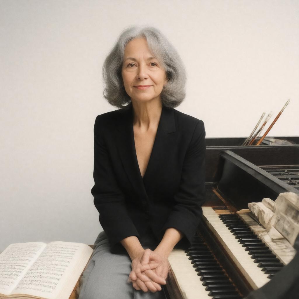 AI-created image of Ellen Taaffe Zwilich