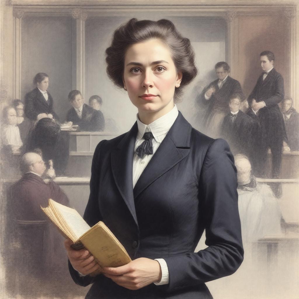 AI-created image of Ellen Wilkinson